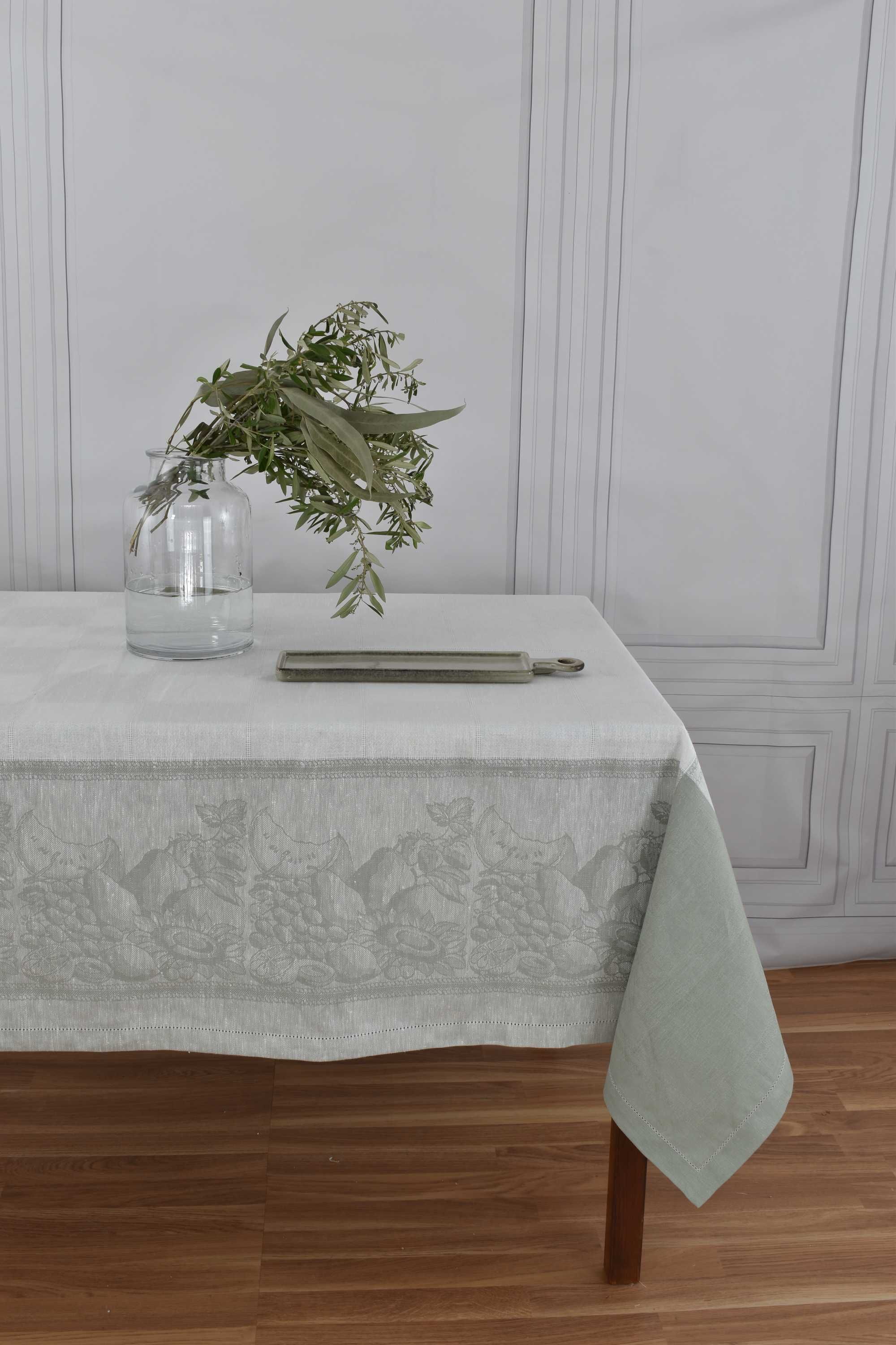 Toalha de mesa com Frutos, 150x250 cm ,jacquard, rectangular