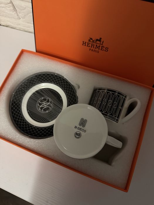 Hermes набор чашек набір для кави чаю