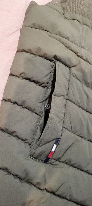 Męska zielona kamizelka