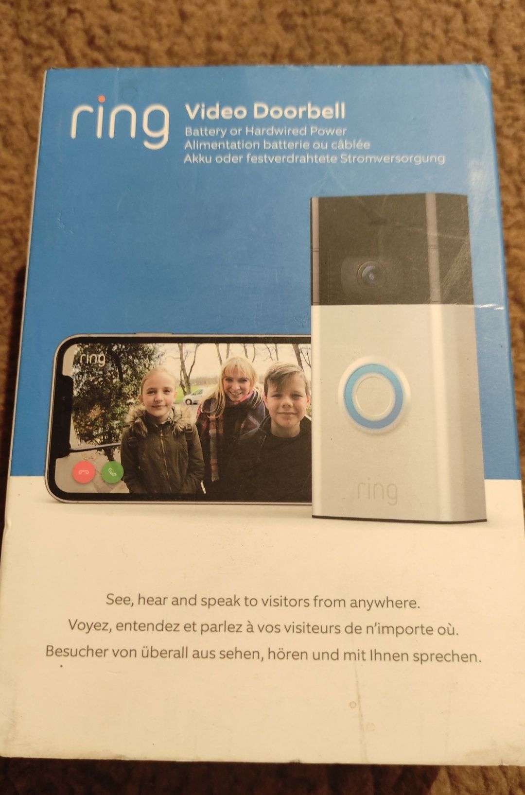 Wideofon kolekcjonerski ring video doorbell