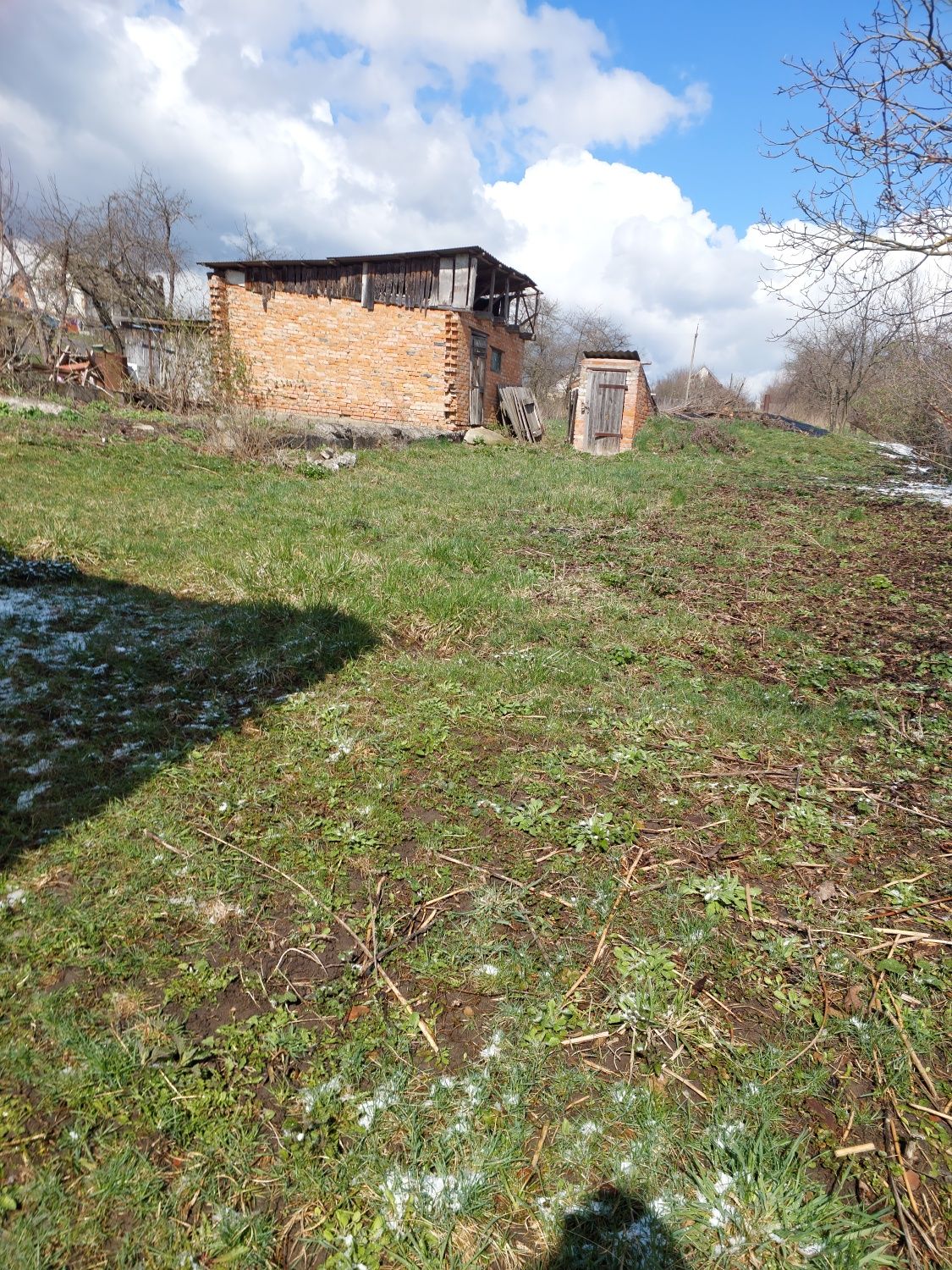 Продам ділянку з будинком біля річки