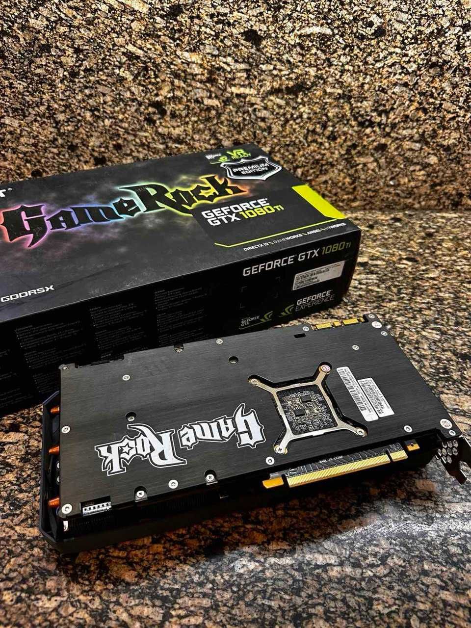 Видеокарта PALIT Game ROCK GTX 1080 Ti-11GB Любые тесты!