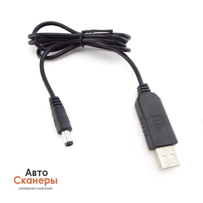 Шнур преобразователь для роутеров USB из 5v на 12в/9в