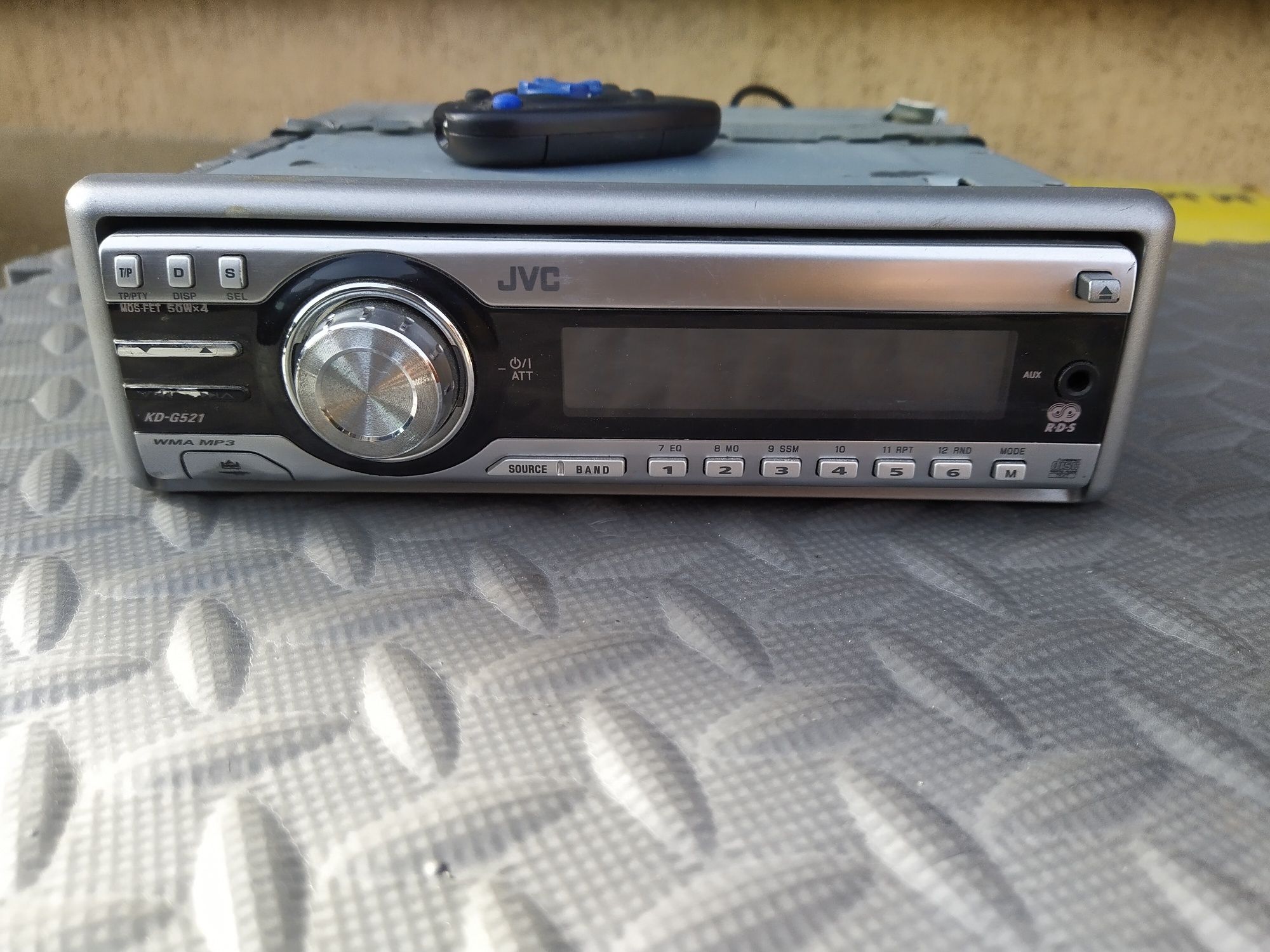 Radio CD  JVC z pilotem