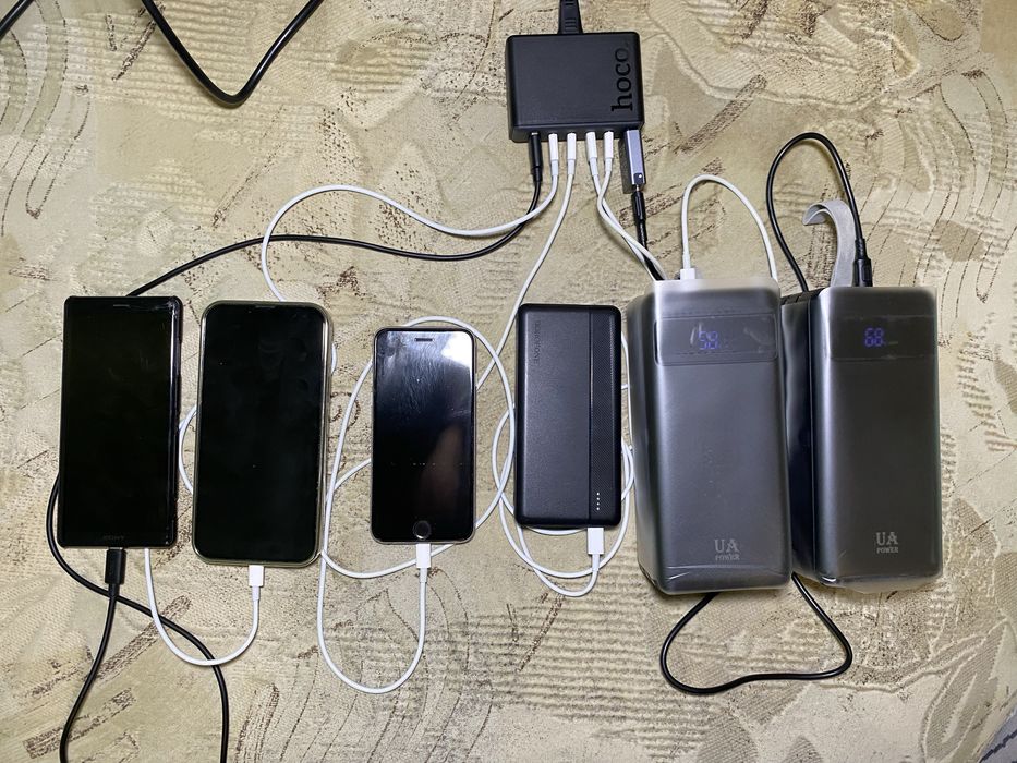 Зарядное устройство Hoco 6 в 1 (70W, PD3.0, QC3.0)