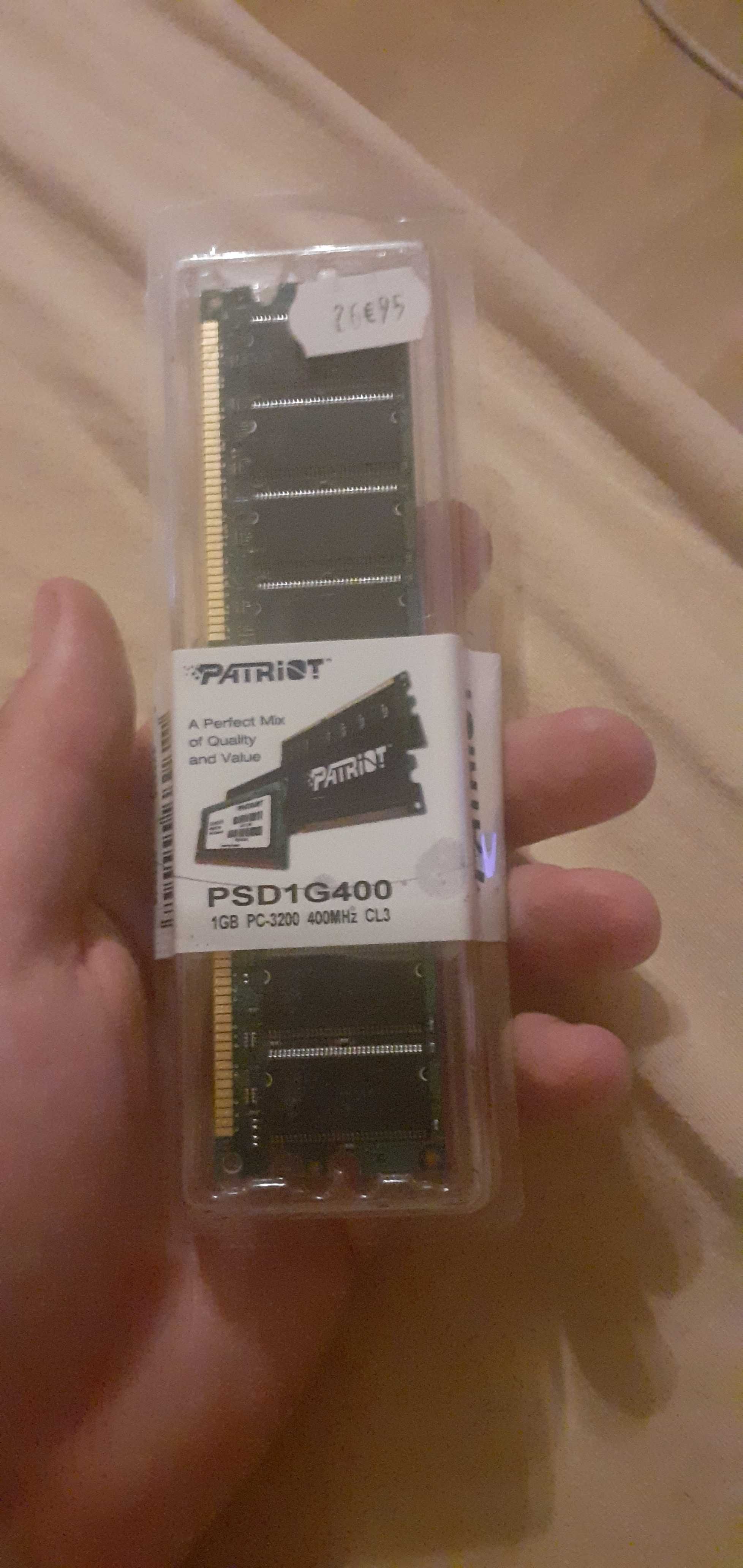 Pamieć Ram 1gb 400 Mhz Patriot