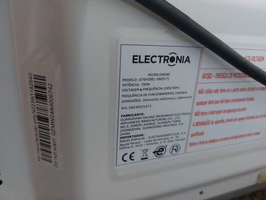 Microondas Electronia