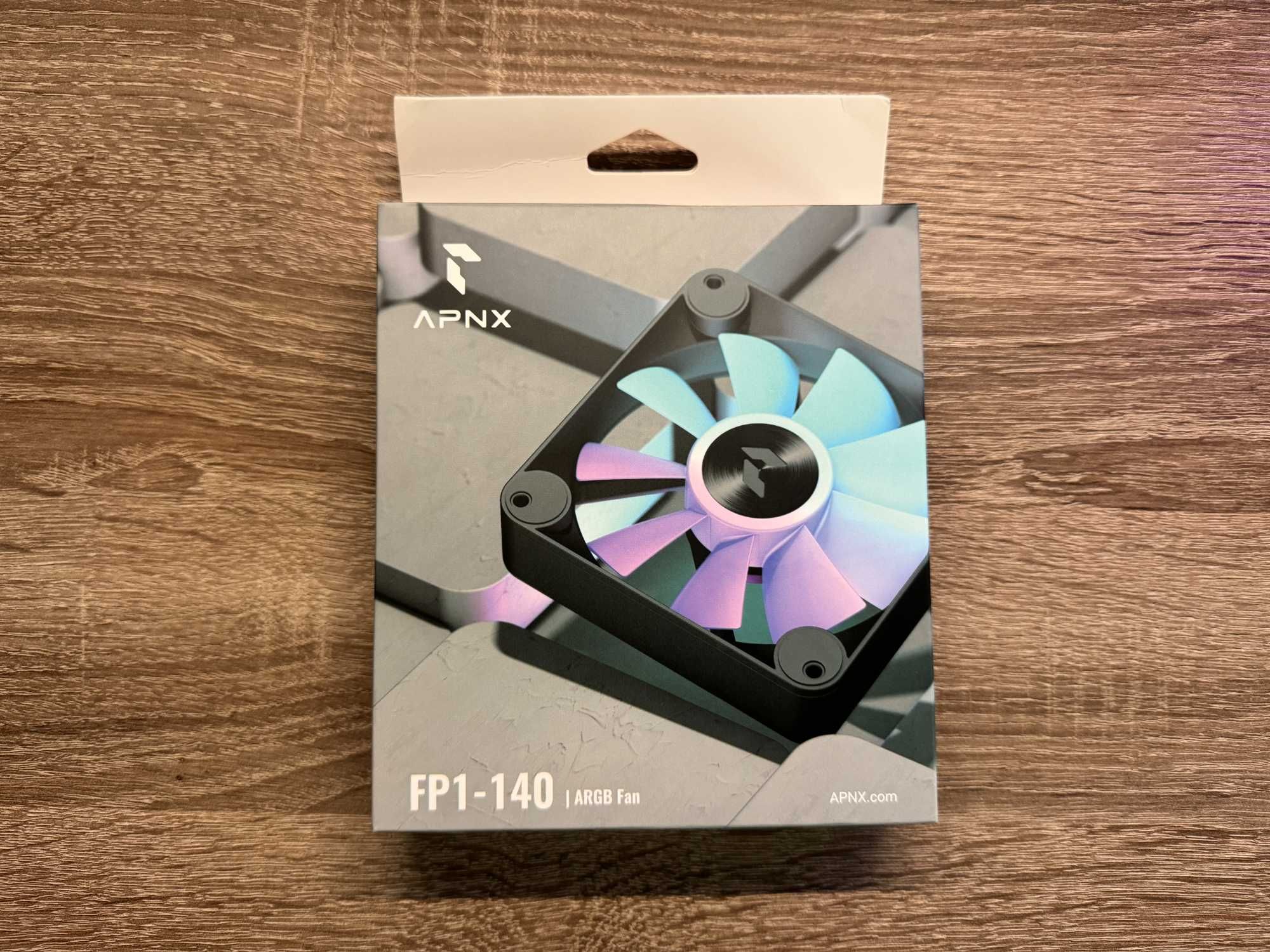 Кулер до корпусу APNX FP1-140 ARGB Black