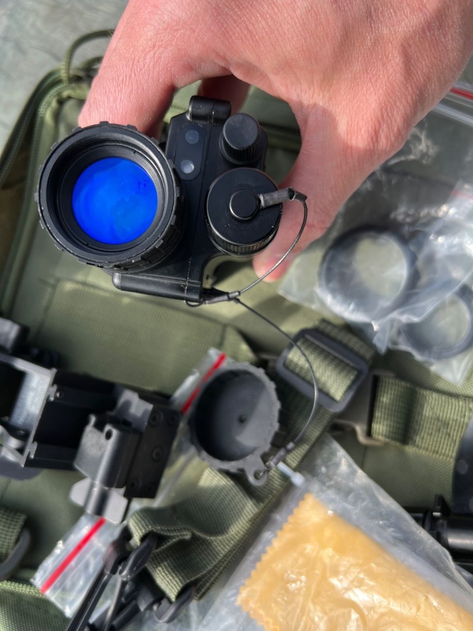 Прилад нічного бачення (на білому фосфорі) PVS-14 esa- nv gen3+