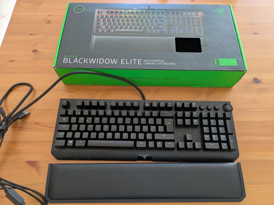 Teclado Razer Blackwidow Elite (oferta rato deathadder chroma)
