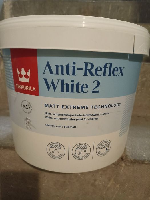 Farba Tikkurila Anti-Reflex Biały 10 l