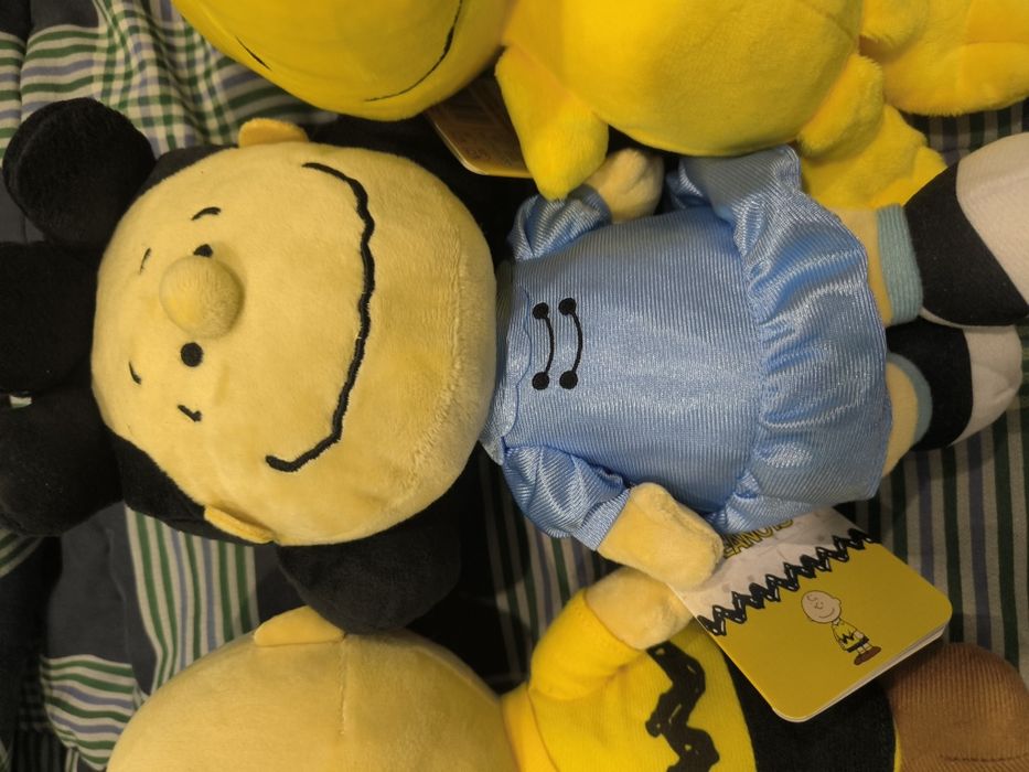 Coleção completa dos peluches da coleção Snoopy / peanuts do auchan