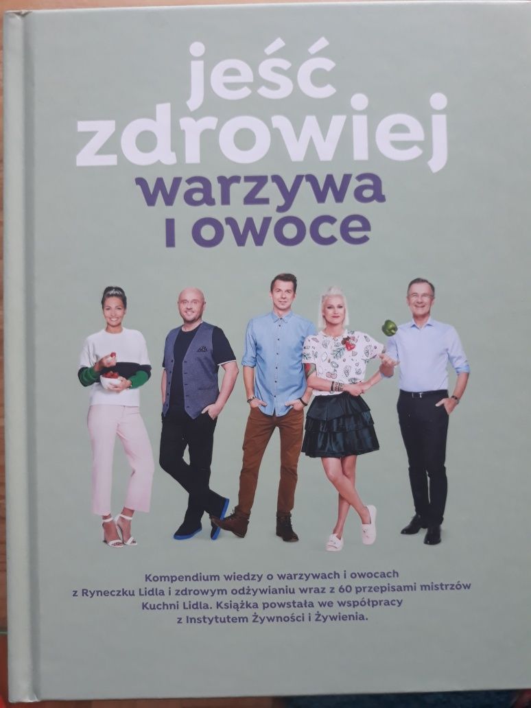 Jeść Zdrowiej, ryneczek Lidla, Książka.