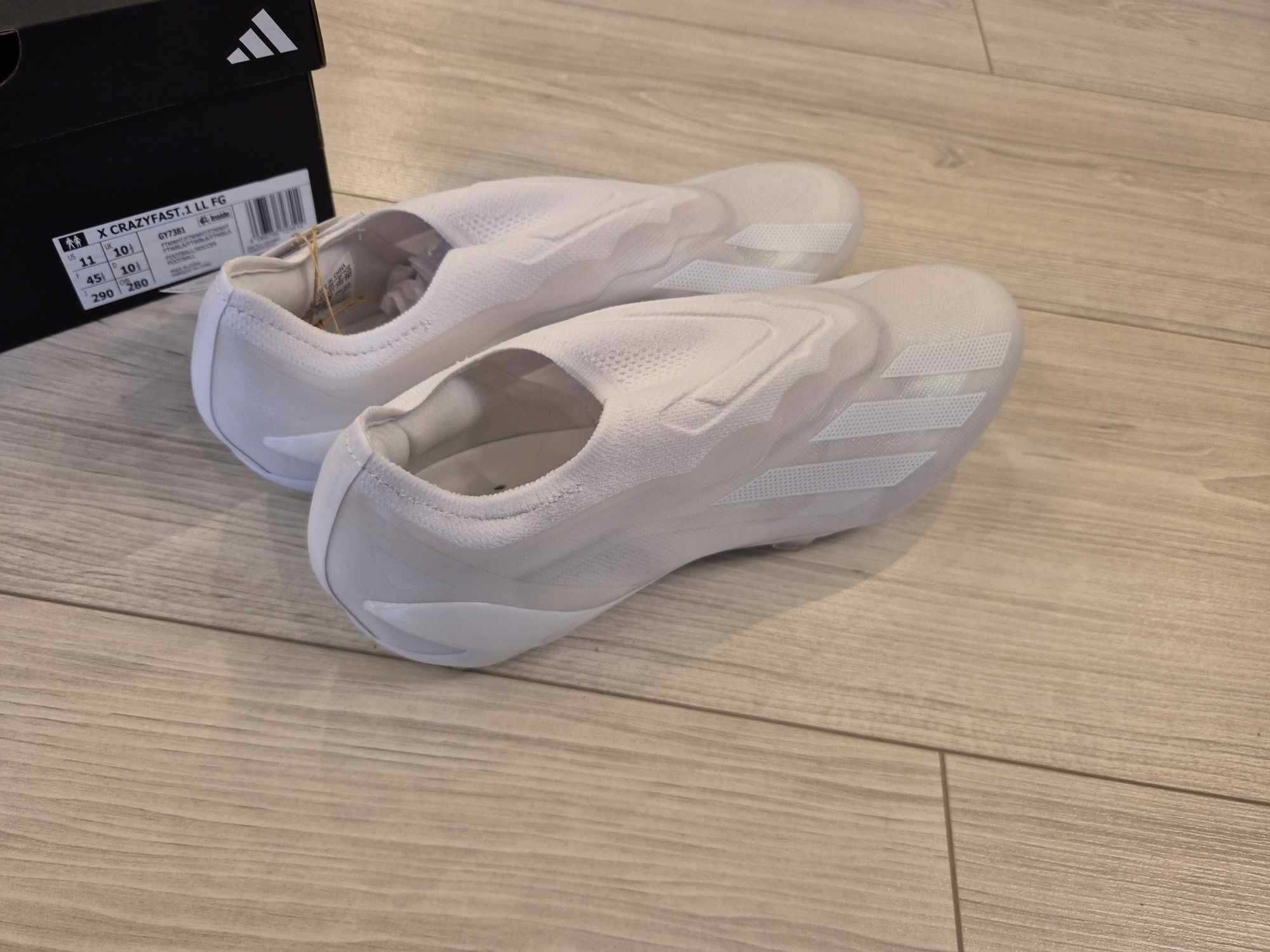 Profesjonalne korki adidas X Crazyfast.1 LL FG GY7381 rozmiar 45 1/3