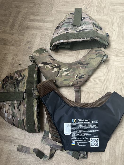 БАЛІСТИКА 1-КЛАСу захист шиї та плечей