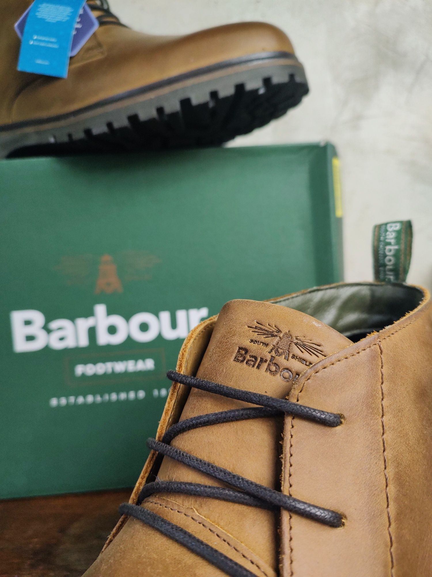 Barbour__buty męskie (46 / 30,5cm) Chukka Boots / trzewiki / całoroczn