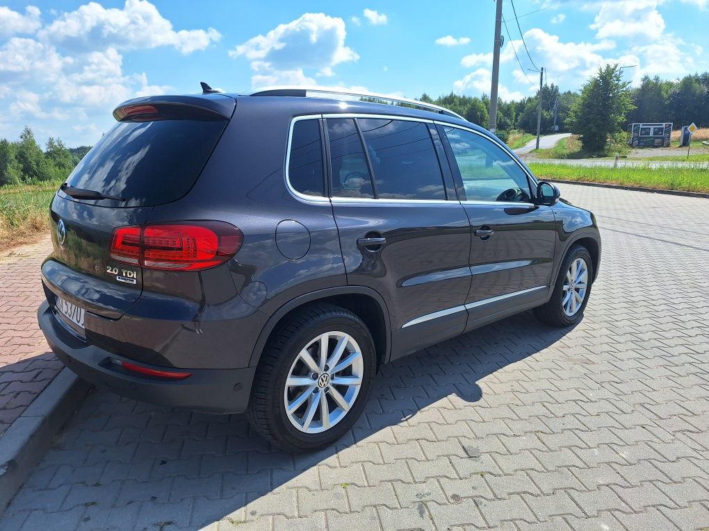 Volkswagen Tiguan 2.0 TDI Bluemotion wersja Lounge Kamera Hak Nawi