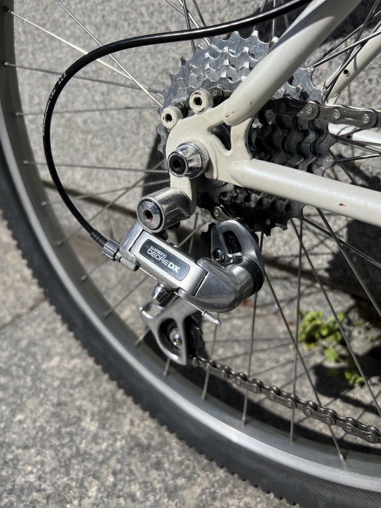 Retro mtb wheeler po pelnym serwisie