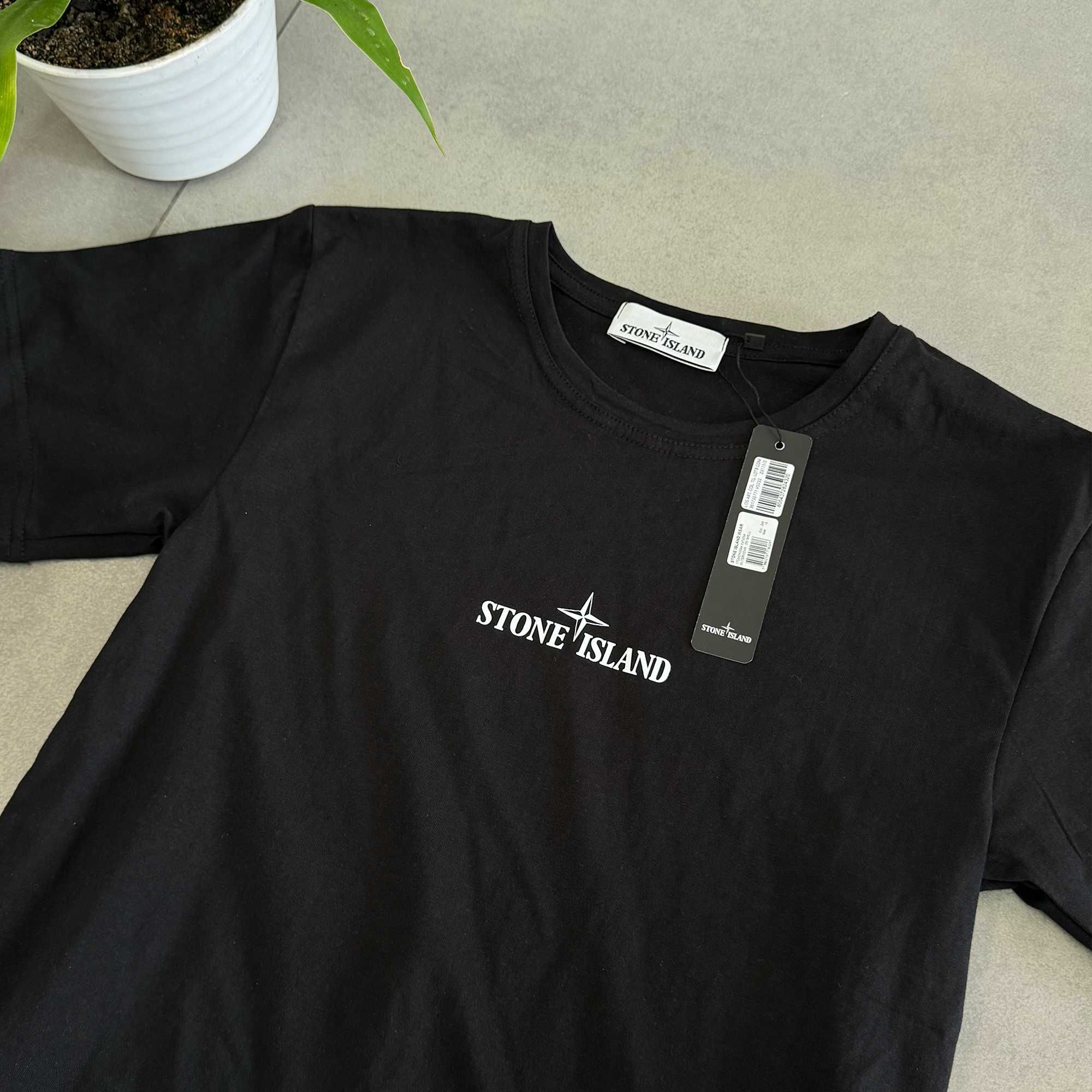 Мужские футболки • Stone Island • Стон Айленд футболка • Cotton 1OO%