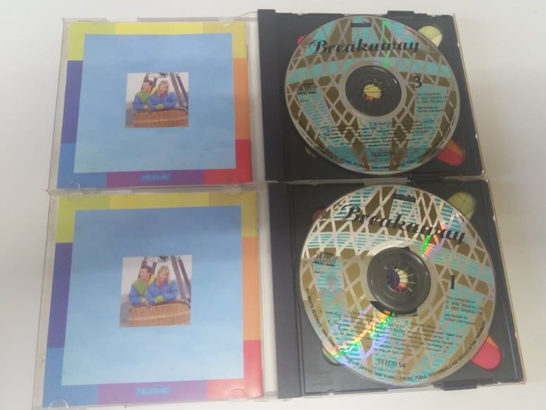 Música Romântica - Breakaway (4xCD, Comp) Various