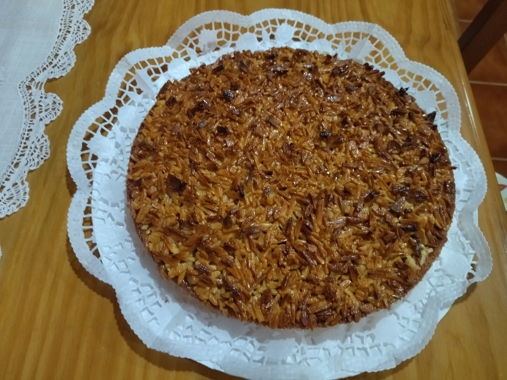 Tarte de amêndoa