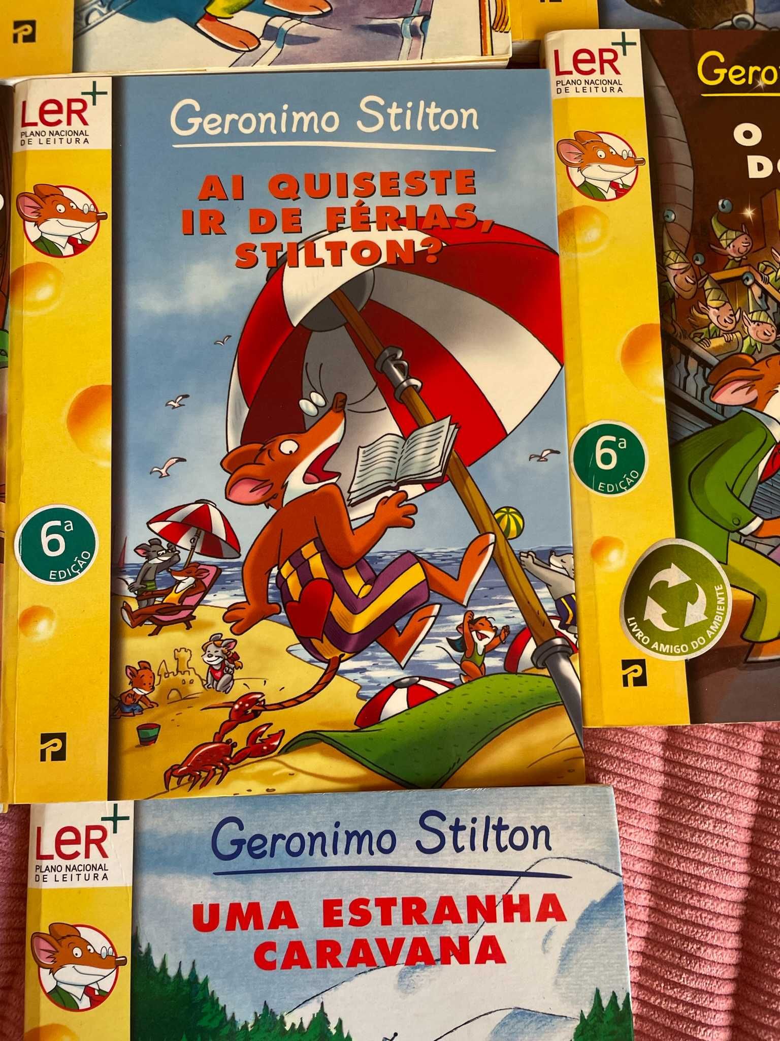 Geronimo Stilton - Livros em bom estado