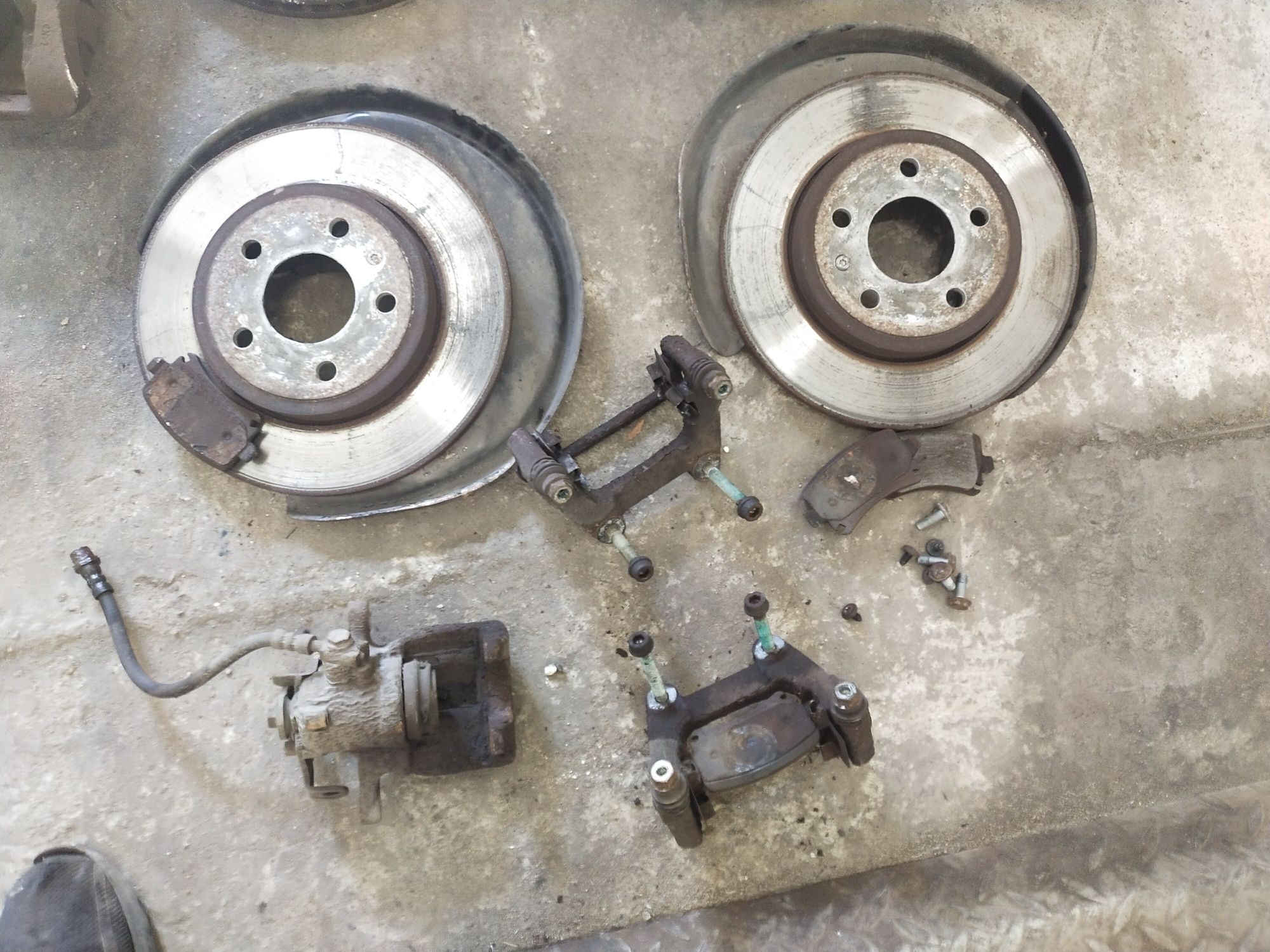 SWAP hamulcow audi a4 b6 B7 exeo  320mm 288mm cały komplet jak na foto