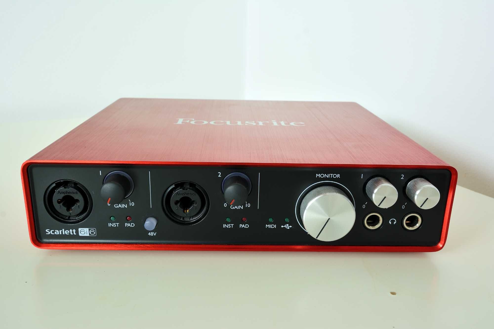 Interfejs Focusrite Scarlett 6i6 2-Gen