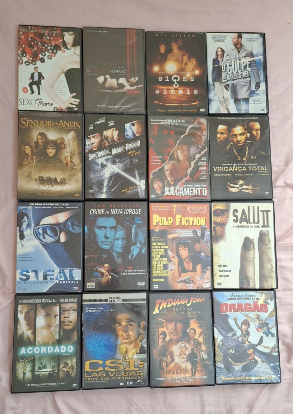 Lote de filmes DVDs