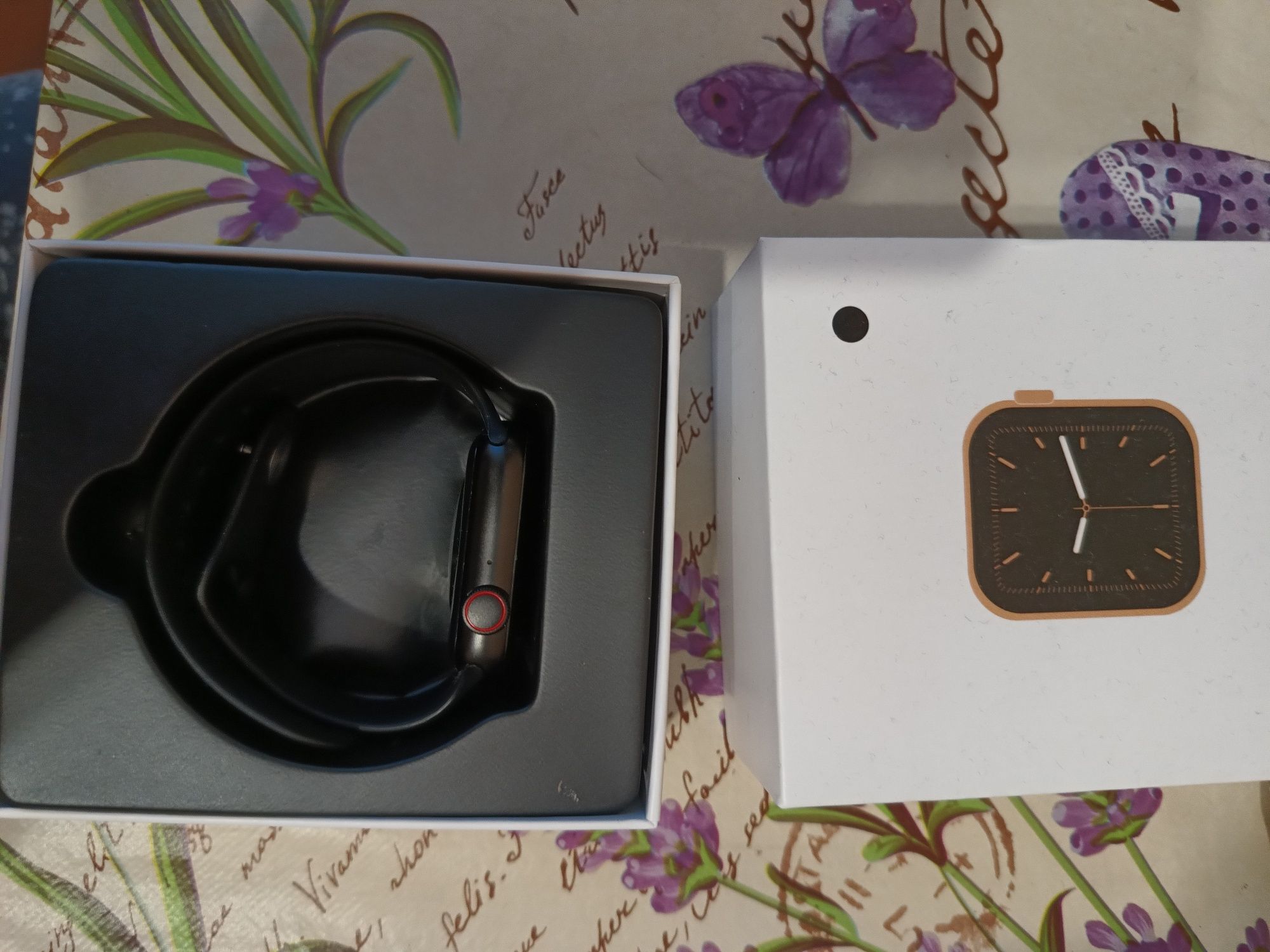 Смарт Годинник W26 44 mm Series 6 Smart watch чорний з тонометром