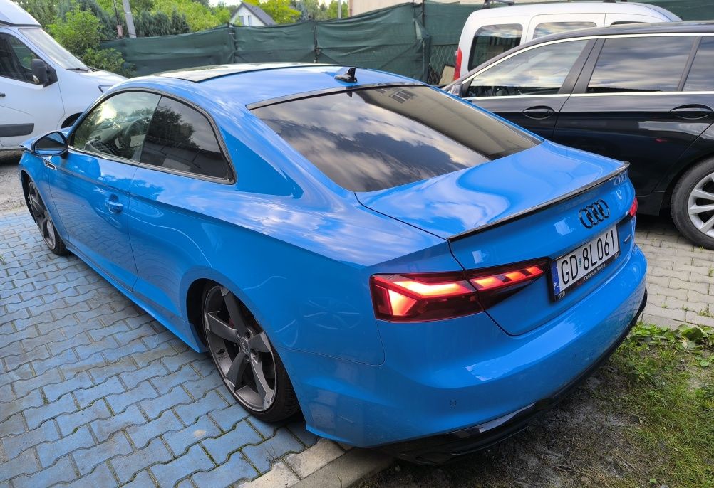 Audi A5 coupe lift 45tfsi S line FV 23% RECARO masaże lasery B&O radar