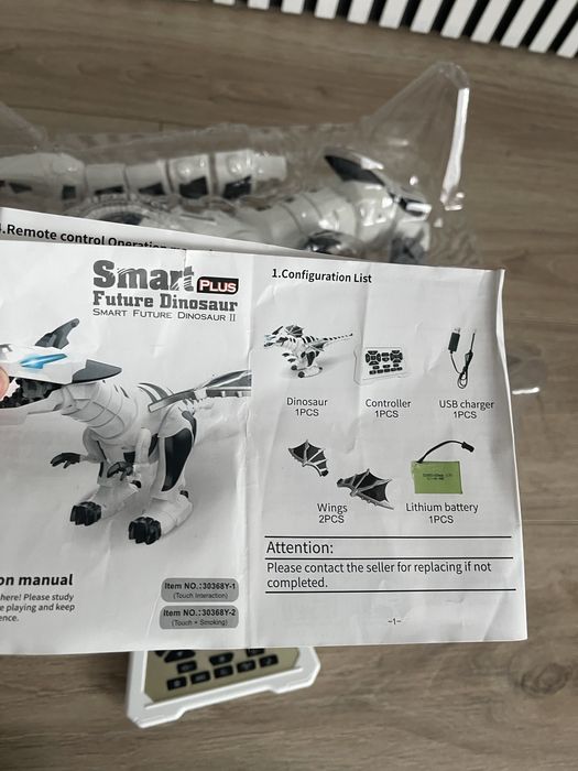 Гігантський Радіокерований інтеракт. Робот динозавр з пультом , новий