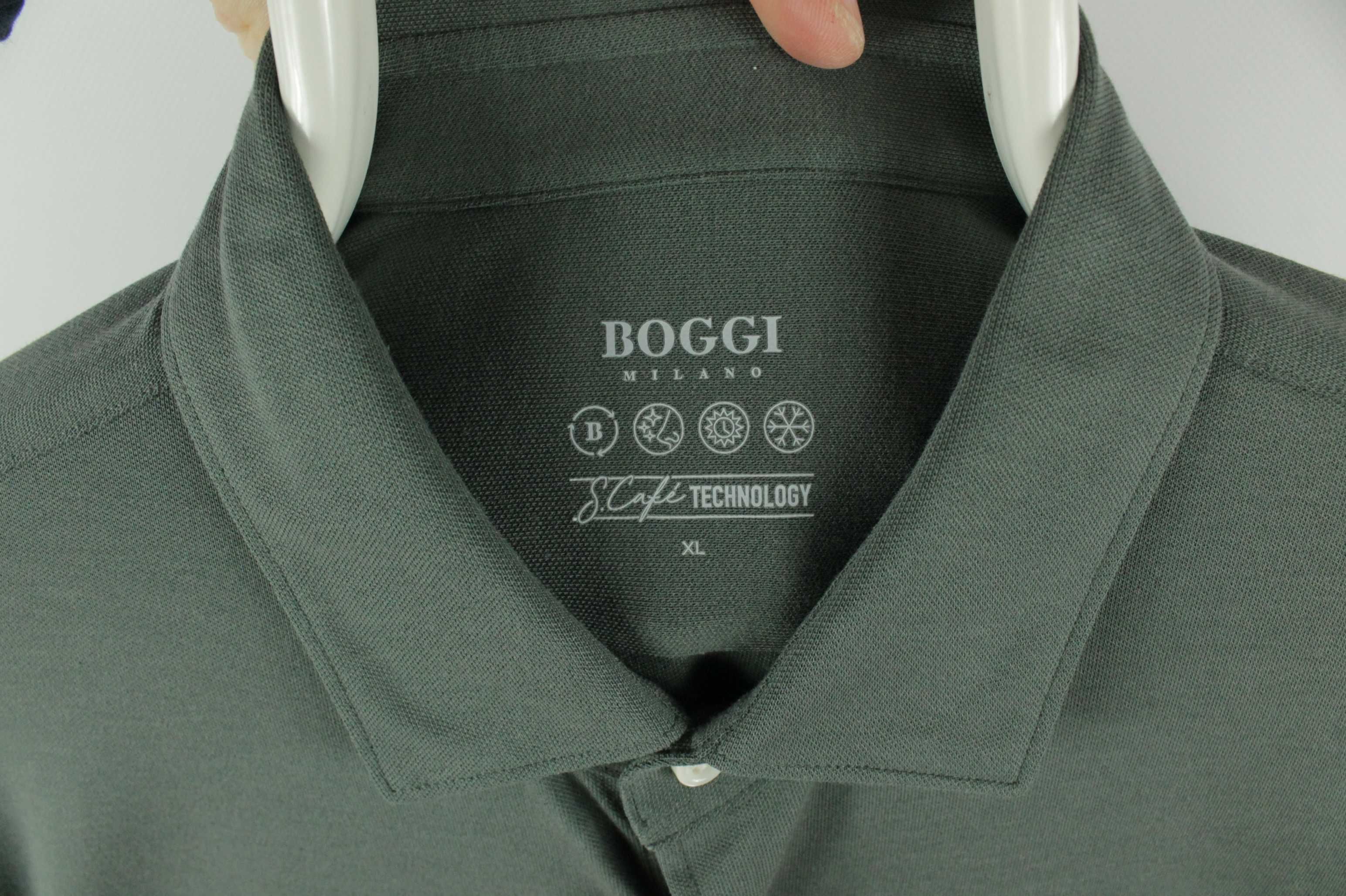 Преміальна Італійська сорочка рубашка Boggi Milano High-Perfomance XL