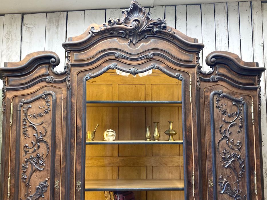 Biblioteka Galbe w stylu LUDWIK XV Paryż, 1903 r. Witryna Antyk