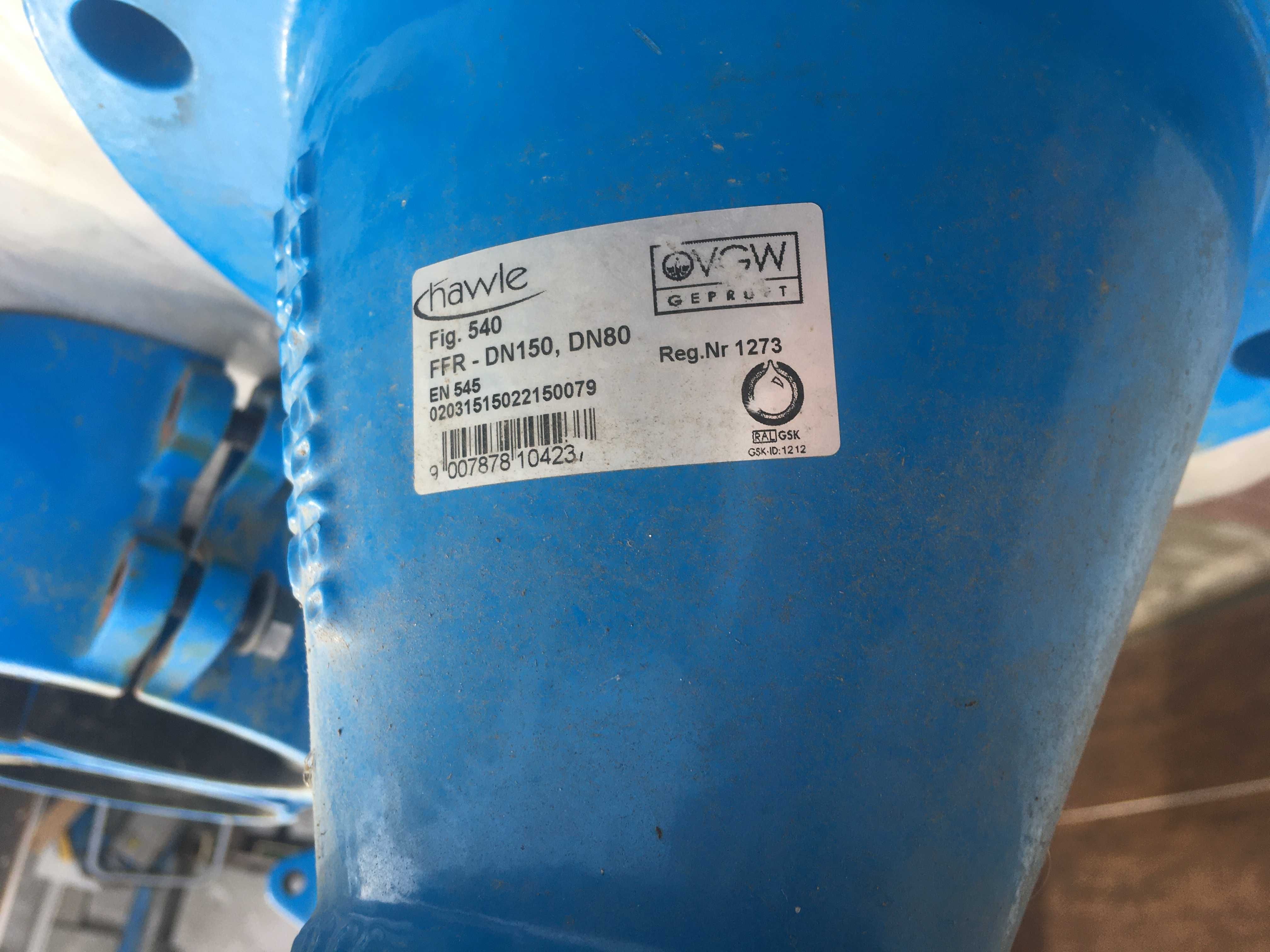 zwężka kołnierzowa hawle 150/80 FFR-DNA50, DN80