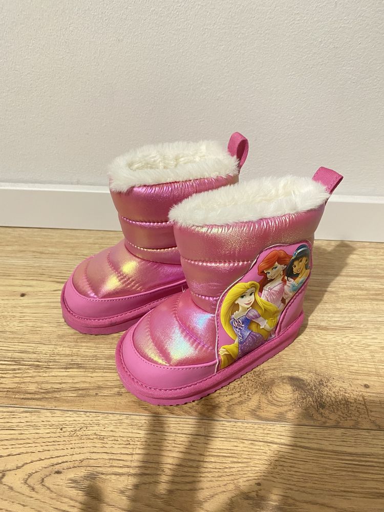 Śniegowce Buty Kozaki Emu 24/25 h&m disney różowe