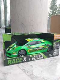 Samochodzik Race-X Turbo Power 1:16 zabawka dla chłopca Speed Force