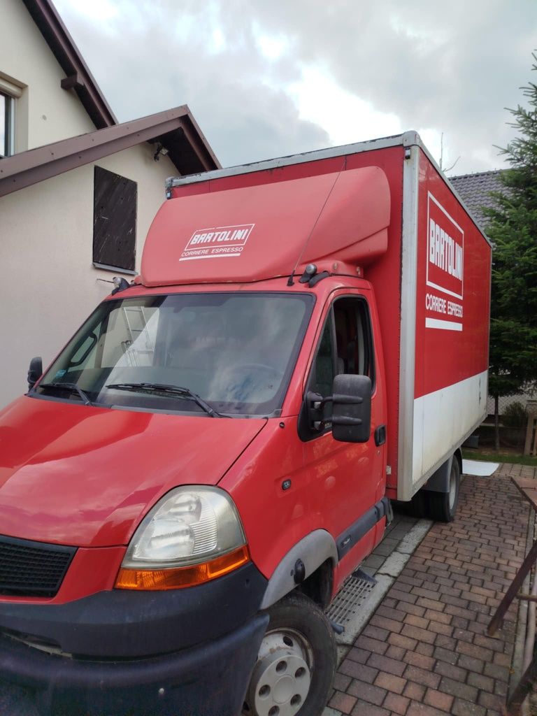 Wynajem auta dostawczego, bliźniak, DUŻY KONTENER