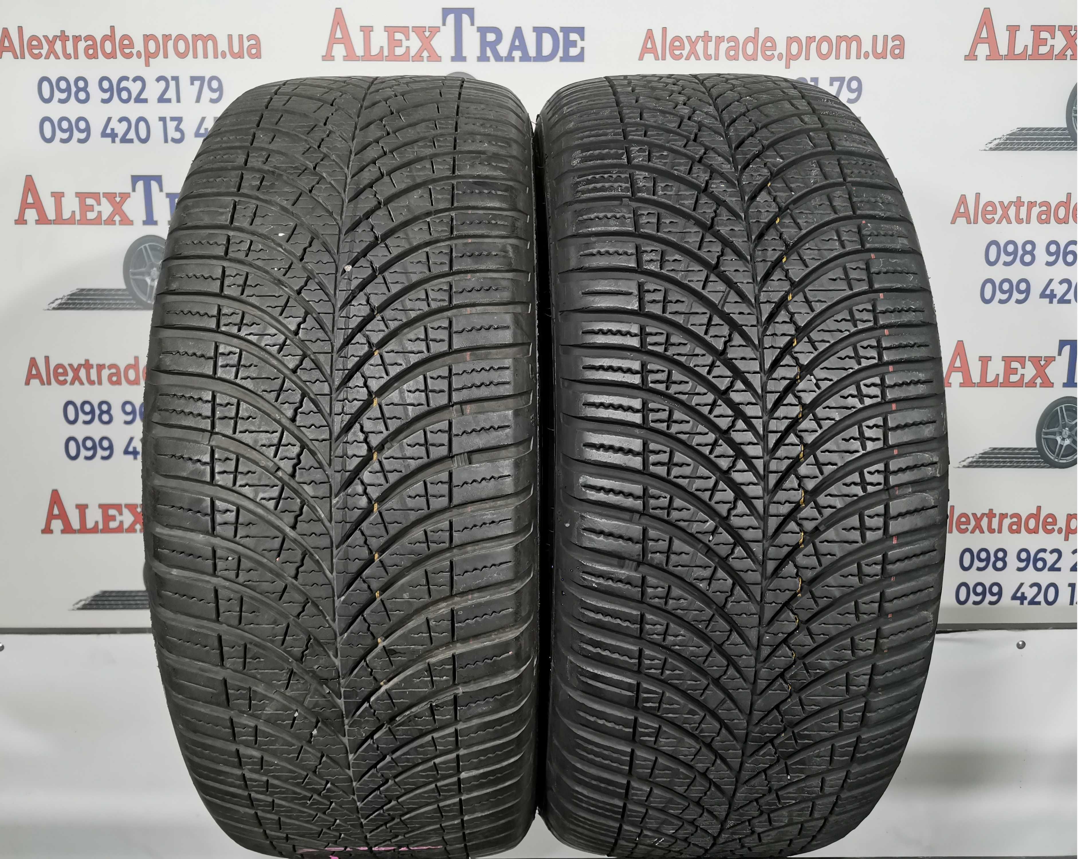 2шт 225/45 R17 Goodyear Vector 4Seasons Gen-3 шини б/у 2021 рік 6,5 мм