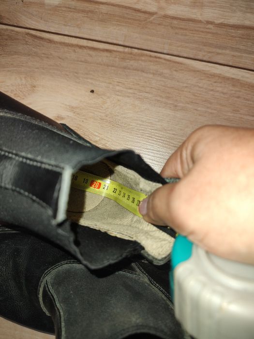 Sztyblety jeździeckie skórzane Fouganza r.34