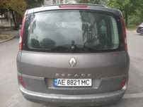 Задняя ляда Renault Espace 4 +  стекло