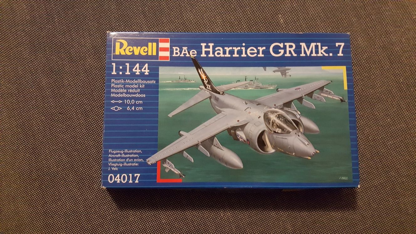Model samolotu do sklejania BAe Harrier GR Mk.7, 1:144 model 04017