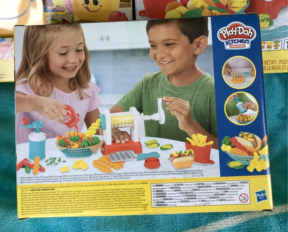 Ciastolina Play-Doh Kitchen Spiralne Frytki F1320