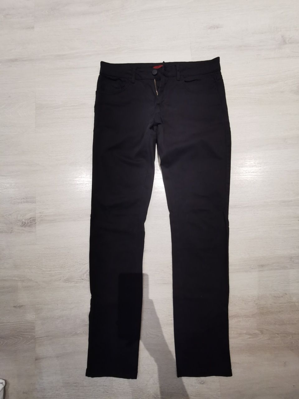 Czarne proste jeansy Zara Man r. 38 spodnie jeansowe