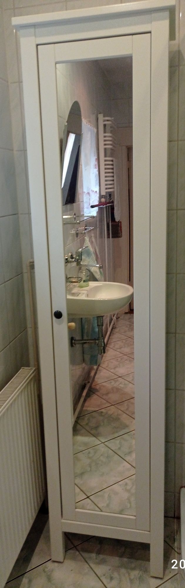 Ikea szafka wysoka z lustrem do łazienki