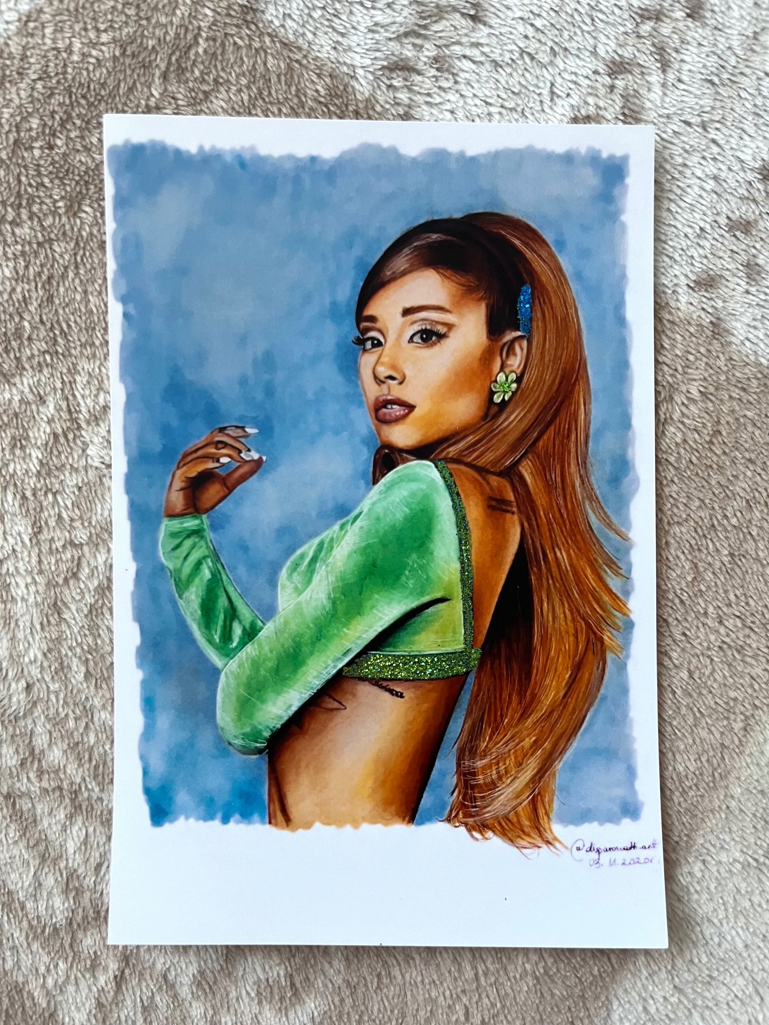 Print rysunku | Ariana Grande