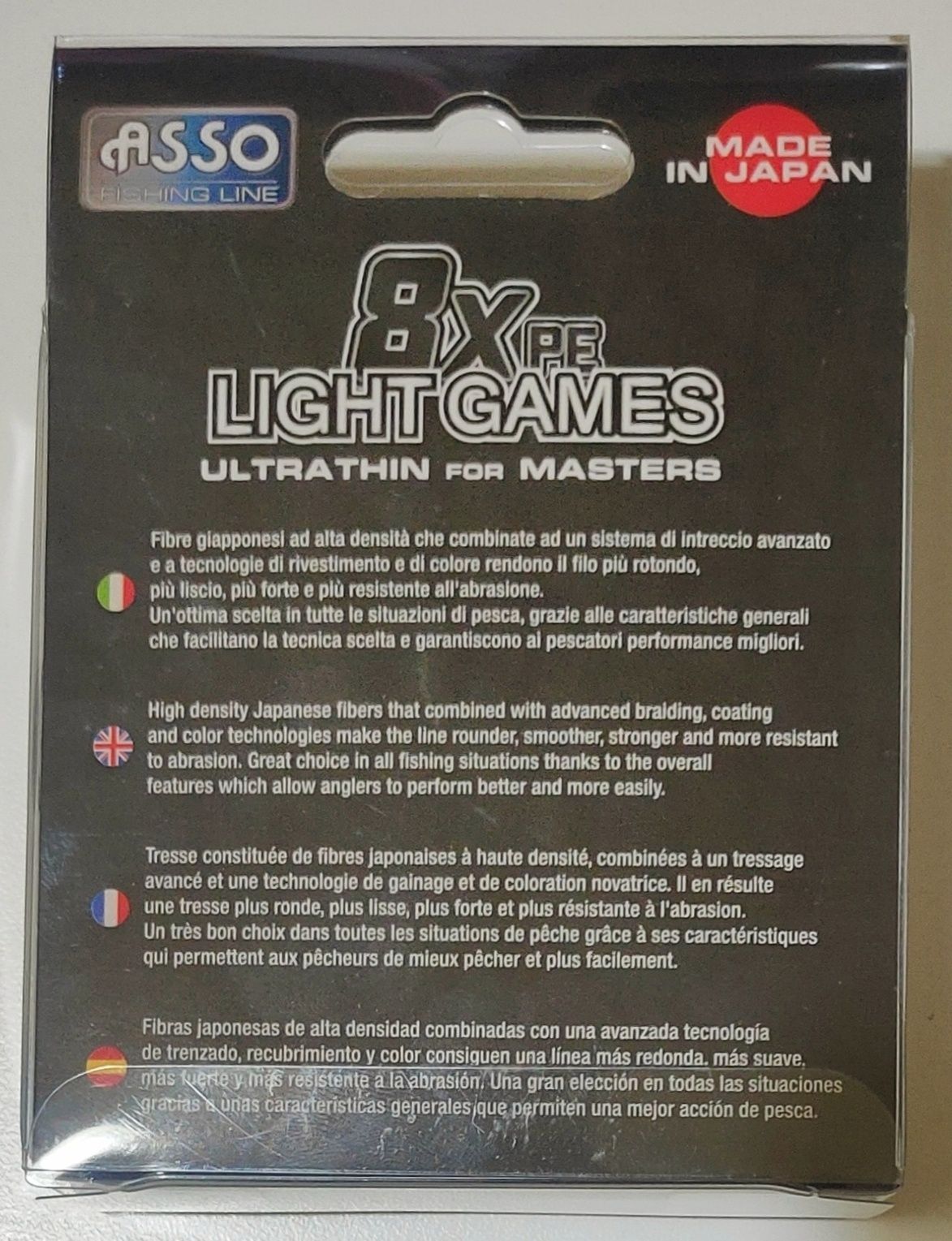 ASSO PE 8X Light Games Multicolor 300M
