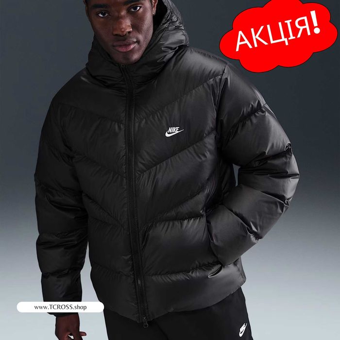 США‼️Куртка Nike Windrunner Statement Down Air (XS по 4XL)(HQ7790-011)