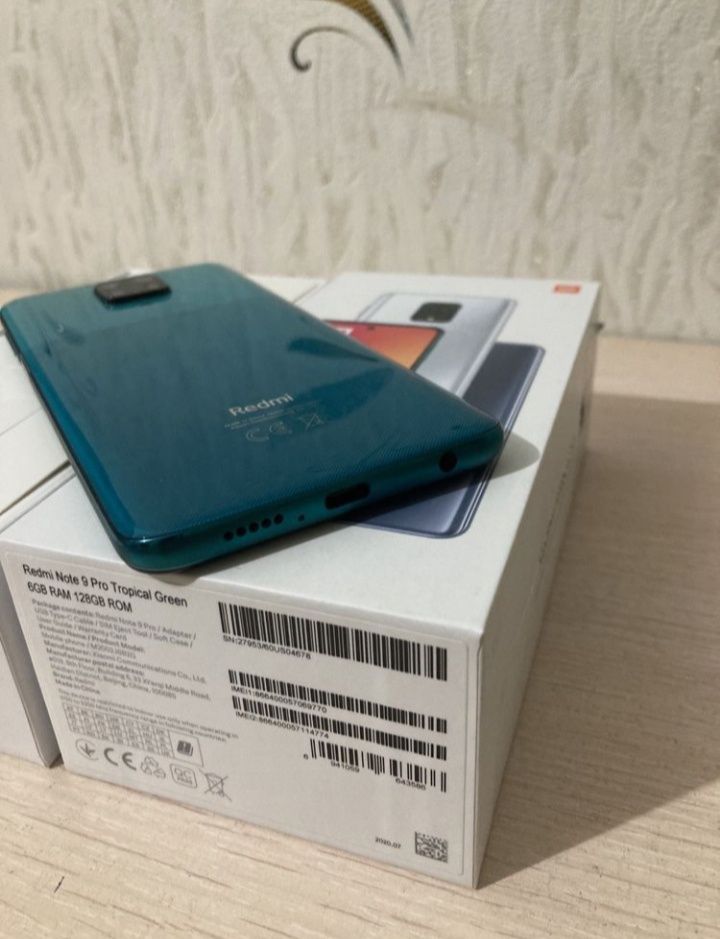 Смартфон Xiaomi Redmi Note 9 Pro 6/128gb