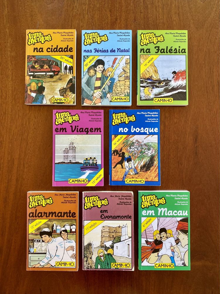 Livros Uma Aventura - 1, 2, 3, 4, 5, 7, 10, 35 - PORTES INCLUÍDOS